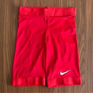 Nike Pro Elite Track & Field 1/2 Half Tights Mens L Red Made In USA 848912-XXX